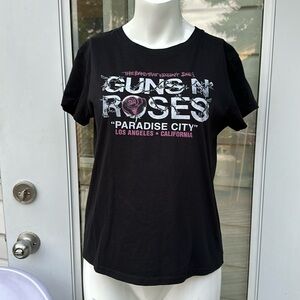 Guns N’ Roses Paradise city Los Angeles T-shirt, short sleeve LG